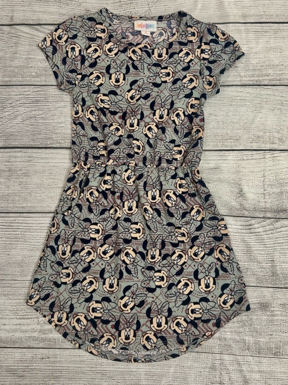 LulaRoe Disney Minnie dress size 4 girls